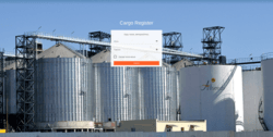 Cargo Register - Сторінка входу